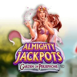 Almighty Jackpots: Garden of Persephone logo by Novomatic Hollywoodbets Casino
