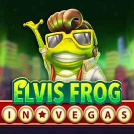 Official Slots logo: Elvis Frog In Vegas by BGAMING at Hollywoodbets Casino