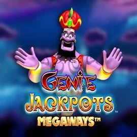 Genie Jackpots Megaways logo by Blueprint Gaming at Hollywoodbets Casino