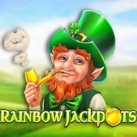 Rainbow Jackpots slot visual from Red Tiger Gaming available on casinohollywood.bet
