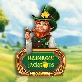 Rainbow Jackpots Megaways slot icon by Red Tiger Gaming, available at Hollywoodbets Casino