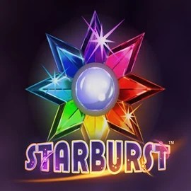 Starburst logo by NetEnt at Hollywoodbets Casino
