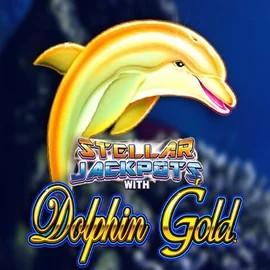 Dolphin Gold with Stellar Jackpots game by Lightning Box Game – logo hosted on Hollywoodbets Casino