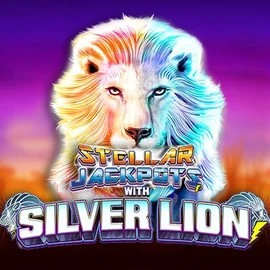 Play the Stellar Jackpots with Silver Lion slot by Lightning Box Game on Hollywoodbets Casino