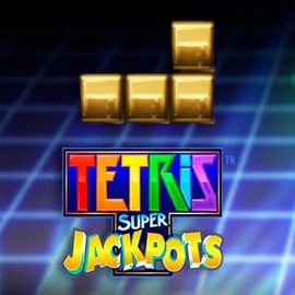 Tetris Super Jackpots casino game by WMS – featured logo at Hollywoodbets Casino