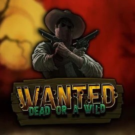 Wanted Dead or a Wild casino game by Hacksaw Gaming – featured logo at Hollywoodbets Casino